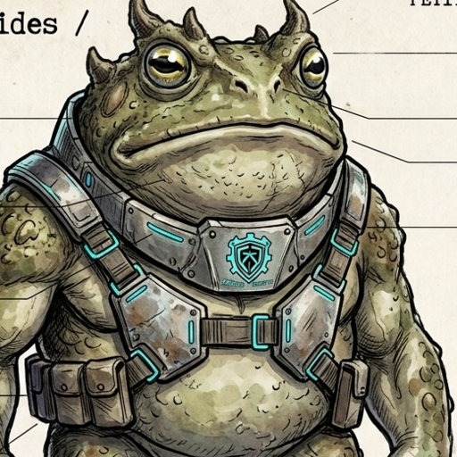 Portrait de Bratix, officier batraxonide
